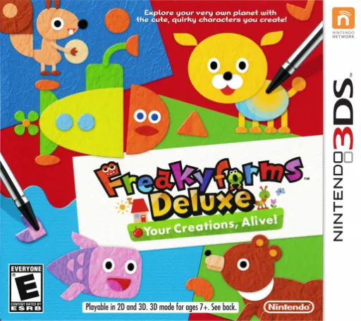 Freakyforms Deluxe - Your Creations, Alive! (USA) (En,Fr,Es)